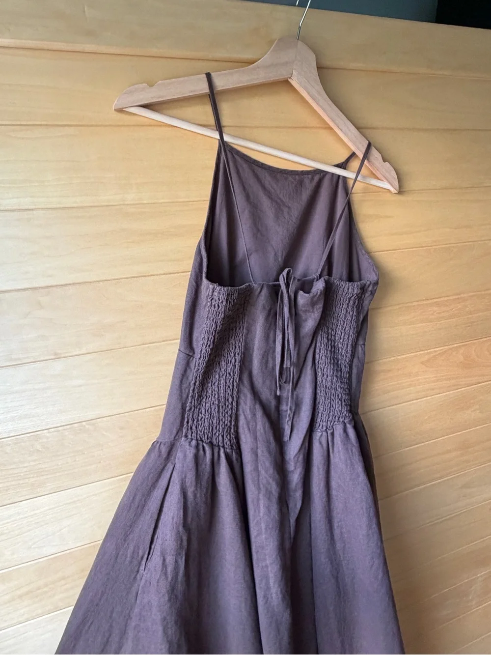 Abercrombie & Fitch - 100% Linen Midi Dress